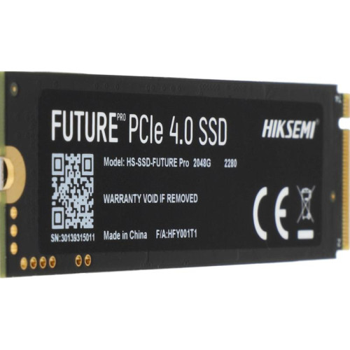 Накопитель SSD Hikvision PCIe 4.0 x4 2TB HS-SSD-FUTURE PRO 2048G M.2 2280