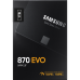 Твердотельный накопитель Samsung SSD 1TB 870 EVO, V-NAND 3-bit MLC, MGX, 2.5'' SATA 6Gb/s, R560/W530, IOPs 98000/88000 Твердотельный накопитель Samsung SSD 1TB 870 EVO, V-NAND 3-bit MLC, MGX, 2.5'' SATA 6Gb/s, R560/W530, IOPs 98000/88000