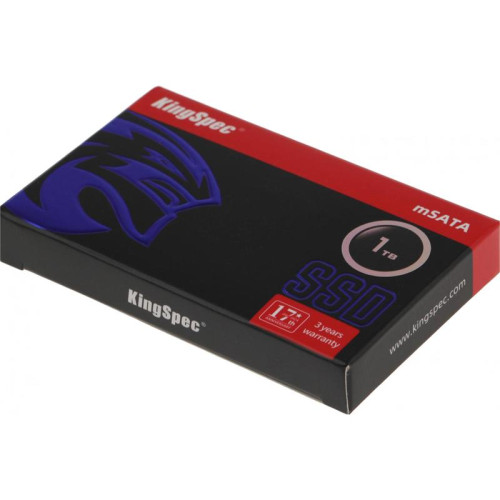 Твердотельный накопитель Kingspec SATA-III 1TB MT-1TB MT Series mSATA [MT-1TB]