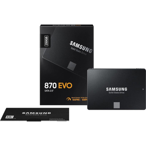 Накопитель SSD Samsung SATA-III 250GB MZ-77E250B/EU 870 EVO 2.5