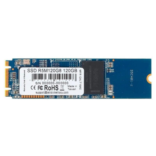 Накопитель SSD AMD SATA-III 120GB R5M120G8 Radeon M.2 2280