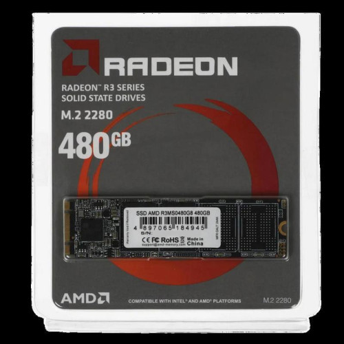 Твердотельный накопитель AMD SATA 480GB R3MS0480G8 Radeon M.2 2280