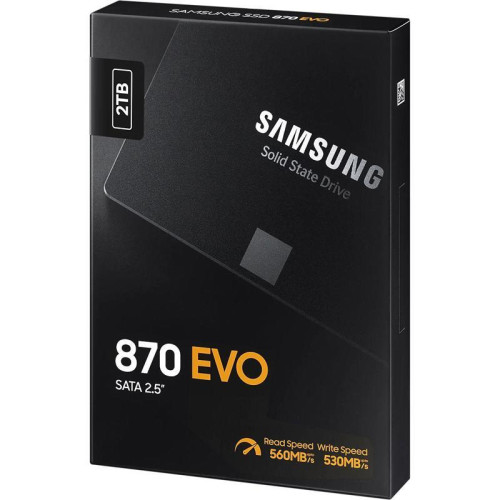 Твердотельный накопитель SSD Samsung 870 EVO MZ-77E2T0B 2TB 2.5
