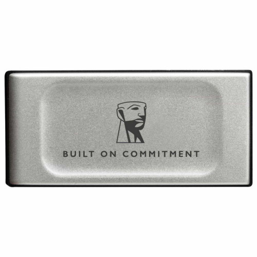 Твердотельный накопитель/ Kingston External SSD XS2000 BOC, 1000GB, Type-C, USB 3.2 Gen 2x2, R/W 2000/2000MB/s, IP55, 70x33x14mm, Silver (60 мес)