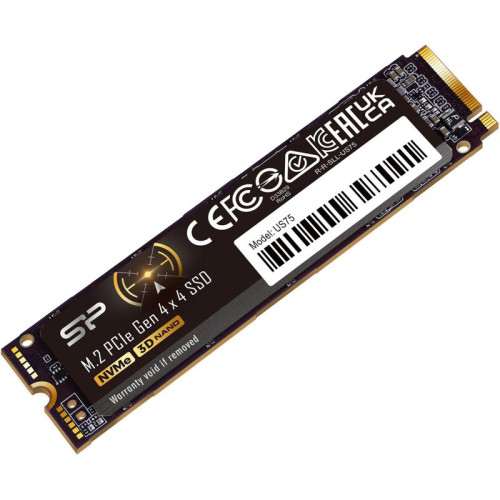 Твердотельный накопитель Silicon Power PCIe 4.0 x4 1TB SP01KGBP44US7505 US75 M.2 2280 [SP01KGBP44US7505]