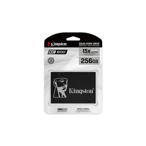 Твердотельный накопитель Kingston SSD KC600, 256GB, 2.5