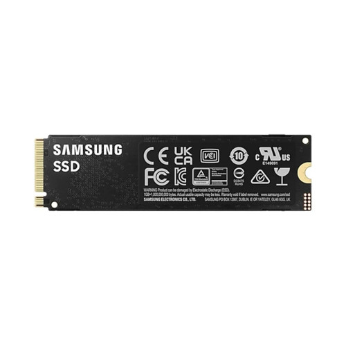 Твердотельные накопители Samsung SSD 990 PRO, 2000GB, M.2(22x80mm), NVMe 2.0, PCIe 4.0 x4, V-NAND TLC, R/W 7450/6900MB/s, IOPs 1 400 000/1 550 000, DRAM buffer 2048MB, TBW 1200, DWPD 0.33 (12 мес.)
