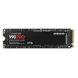 Твердотельный накопитель Samsung 2TB 990 PRO MZ-V9P2T0B/AM  PCI-E 4.0 x4, 3D TLC