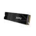 Твердотельный накопитель/ ADATA SSD GAMMIX S50 CORE, 1024GB, M.2(22x80mm), NVMe, PCIe 4.0 x4, 3D NAND, R/W 3500/2200MB/s, IOPs -/-, TBW 600, DWPD 0.5, with HeatSink (3 года)