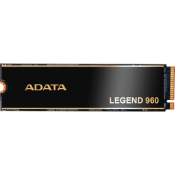 Твердотельный накопитель ADATA SSD LEGEND 960, 1000GB, M.2(22x80mm), NVMe 1.4, PCIe 4.0 x4, 3D NAND, R/W 7400/6000MB/s, IOPs 730 000/610 000, DRAM buffer 1000MB,  TBW 780, DWPD 0.43, with Heat Spreader (5 лет)