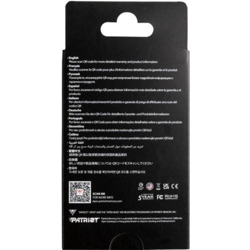 Твердотельный накопитель Patriot PCIe 5.0 x4 4TB PV553P4TBM28H PV553 M.2 2280 [PV553P4TBM28H]