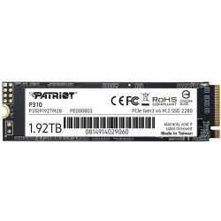 Твердотельный накопитель Patriot PCIe 3.0 x4 1920GB P310P192TM28 P310 M.2 2280 [P310P192TM28]