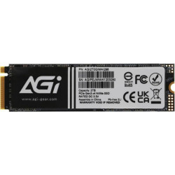 Твердотельный накопитель AGI AI298 M.2 PCIe 2TB RETAIL-Color Box