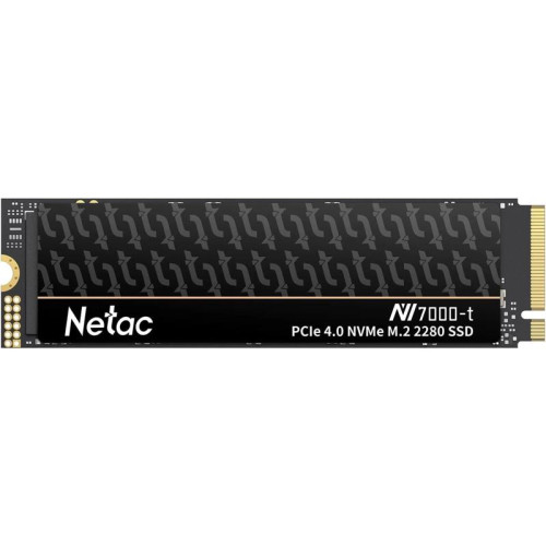 Твердотельный накопитель Netac PCIe 4.0 x4 4TB NT01NV7000T-4T0-E4X NV7000-t M.2 2280 1.91 DWPD [NT01NV7000T-4T0-E4X]