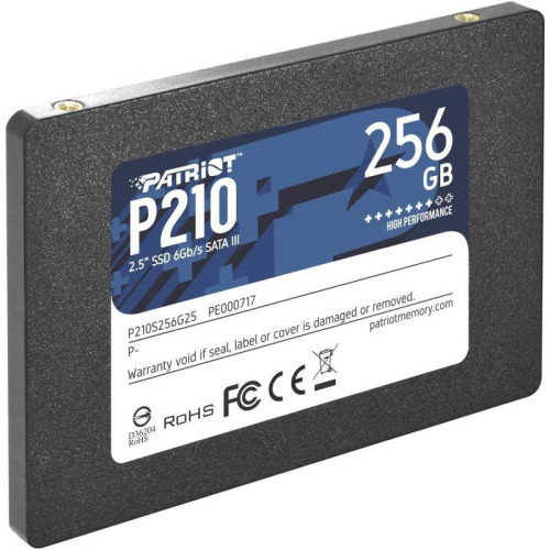 Твердотельный накопитель Patriot SATA-III 256GB P210S256G25 P210 2.5