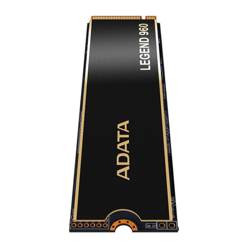 Твердотельный накопитель ADATA SSD LEGEND 960, 4000GB, M.2(22x80mm), NVMe 1.4, PCIe 4.0 x4, 3D NAND, R/W 7400/6800MB/s, IOPs 700 000/550 000, DRAM buffer 4000MB, TBW 3120, DWPD 0.43, with Heat Spreader (5 лет)