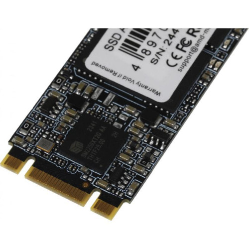 Твердотельный накопитель AMD SATA 240GB R3MS0240G8 Radeon M.2 2280 Твердотельный накопитель AMD SATA 240GB R3MS0240G8 Radeon M.2 2280