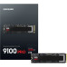 Твердотельный накопитель/ Samsung SSD 9100 PRO, 4000GB, M.2(22x80mm), NVMe 2.0, PCIe 5.0 x4, V-NAND TLC, R/W 14800/13400MB/s, IOPs 2 200 000/2 600 000, TBW 2400, DWPD 0.3 (12 мес.)