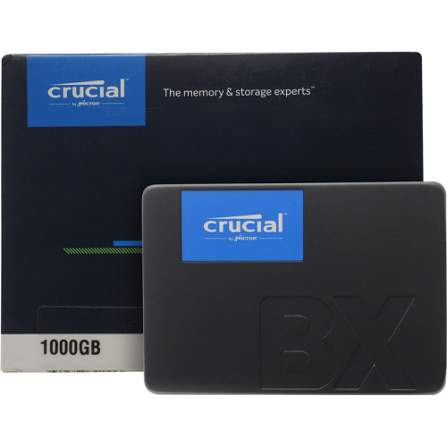 Твердотельный накопитель/ Crucial SSD BX500, 1000GB, 2.5