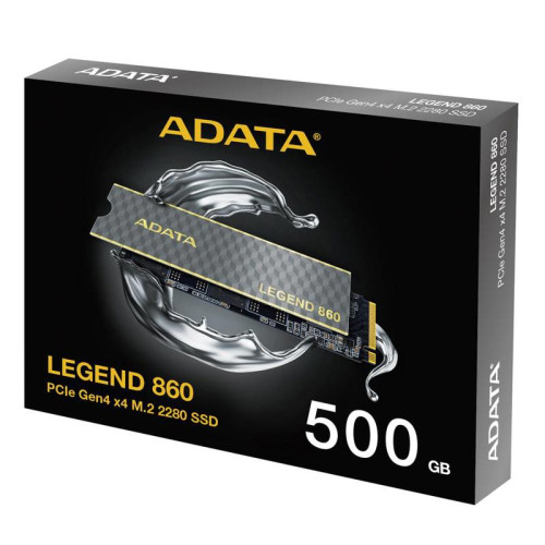 Твердотельный накопитель A-Data PCIe 4.0 x4 500GB SLEG-860-500GCS Legend 860 M.2 2280