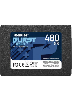 Твердотельный накопитель Patriot SATA-III 480GB PBE480GS25SSDR Burst Elite 2.5