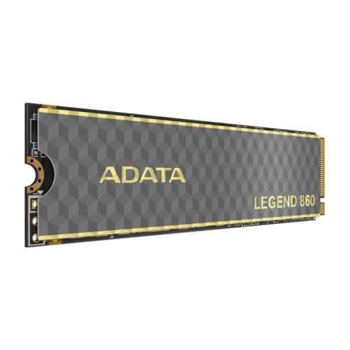 Твердотельный накопитель/ ADATA SSD LEGEND 860, 2000GB, M.2(22x80mm), NVMe 1.4, PCIe Gen 4x4, 3D NAND, R/W 6000/5000MB/s, IOPs н.д./н.д., TBW 640, DWPD 0.2 (5 лет)