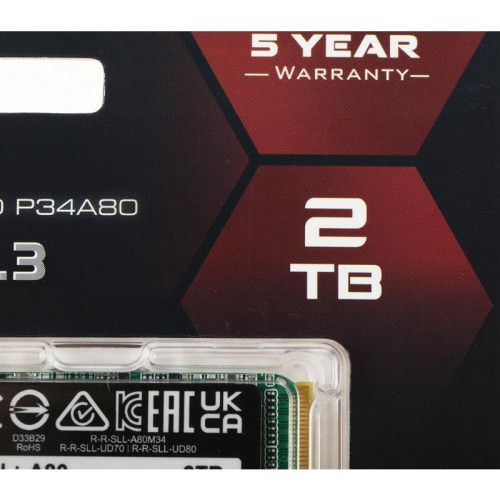 Накопитель SSD Silicon Power PCIe 3.0 x4 2TB SP002TBP34A80M28 M-Series M.2 2280 Накопитель SSD Silicon Power PCIe 3.0 x4 2TB SP002TBP34A80M28 M-Series M.2 2280