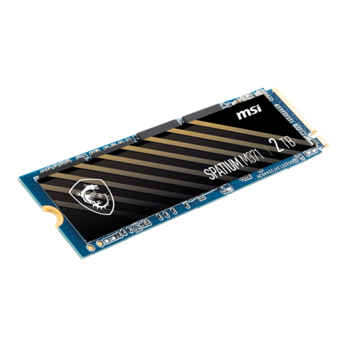 MSI SSD SPATIUM M371, 1000GB, M.2(22x80mm), NVMe, PCIe 3.0 x4, 3D TLC, R/W 2350/1700, IOPs 90 000/280 000, TBW 210, DWPD 0.12 (5 лет)