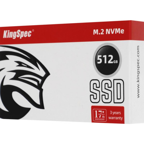 Твердотельный накопитель Kingspec PCIe 4.0 x4 512GB XG7000-512 XG7000 M.2 2280