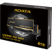 Твердотельный накопитель/ ADATA SSD LEGEND 960 MAX, 4000GB, M.2(22x80mm), NVMe 1.4, PCIe 4.0 x4, 3D NAND, R/W 7400/6800MB/s, IOPs 700 000/550 000, DRAM buffer 4000MB, TBW 3120, DWPD 0.43, with BIG Heat Spreader (5 лет)