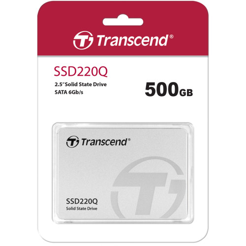 Твердотельный накопитель/ Transcend SSD SSD220Q, 500GB, 2.5