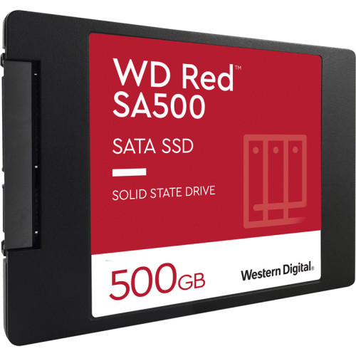 Твердотельные накопители/ WD SSD Red SA500 NAS, 500GB, 2.5 Твердотельные накопители/ WD SSD Red SA500 NAS, 500GB, 2.5