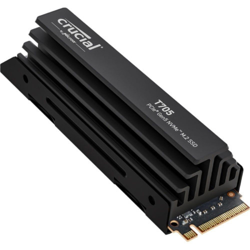 Твердотельный накопитель Crucial T705 1TB PCIe Gen5 NVMe M.2 SSD with heatsink CT1000T705SSD5