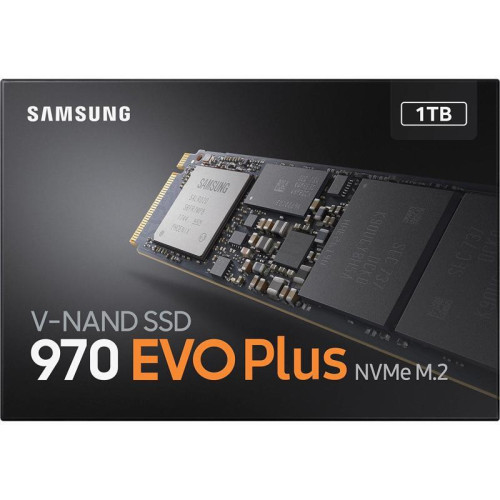 Накопитель SSD Samsung PCIe 3.0 x4 1TB MZ-V7S1T0B/AM 970 EVO Plus M.2 2280 Накопитель SSD Samsung PCIe 3.0 x4 1TB MZ-V7S1T0B/AM 970 EVO Plus M.2 2280