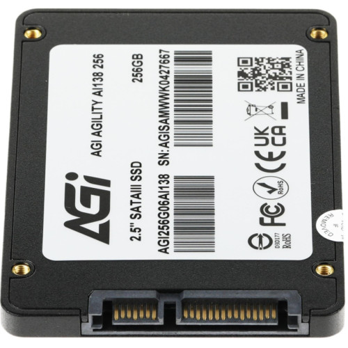 Твердотельный накопитель AGi SATA-III 256GB AGI256G06AI138 AI138 2.5 Твердотельный накопитель AGi SATA-III 256GB AGI256G06AI138 AI138 2.5
