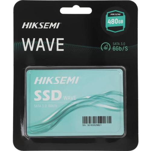 Накопитель SSD Hikvision SATA-III 480GB HS-SSD-WAVE(S) 480G 2.5