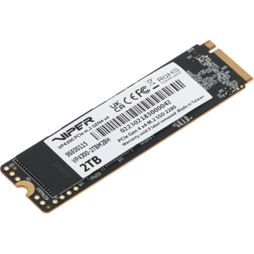 Твердотельный накопитель Patriot PCIe 4.0 x4 2TB VP4300-2TBM28H Viper VP4300 M.2 2280 [VP4300-2TBM28H]