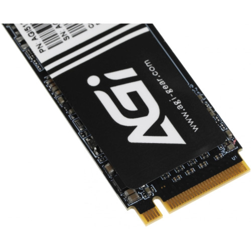 Твердотельный накопитель AGi PCIe 3.0 x4 512GB AGI512GIMAI298 AI298 M.2 2280 [AGI512GIMAI298]