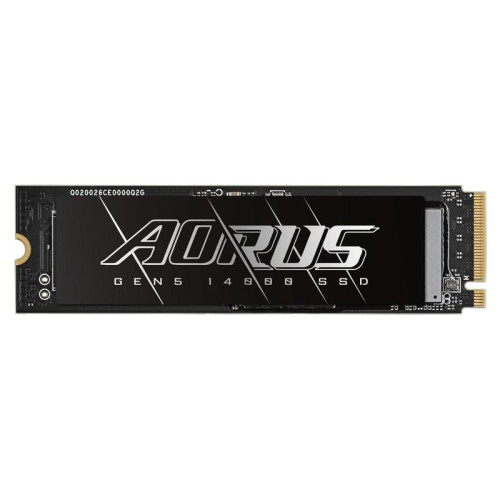 Твердотельный накопитель SSD Gigabyte 2TB M.2 2280 AORUS Gen5 14000 AG514K2TB PCI-Express 5.0x4, NVMe 2.0, 3D TLC NAND, 1400TBW