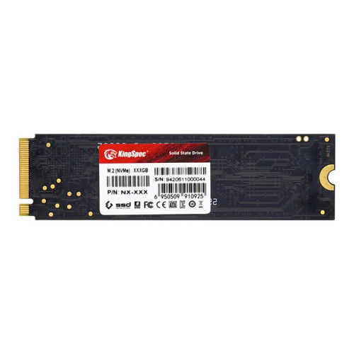 Твердотельный накопитель/ Kingspec SSD NX-4096 2280, 4096GB, M.2(22x80mm), NVMe, PCIe 3.0 x4, 3D QLC, R/W 3600/3200MB/s, IOPs 380 000/320 000, TBW 1920, DWPD 0.4 (3 года) Твердотельный накопитель/ Kingspec SSD NX-4096 2280, 4096GB, M.2(22x80mm), NVMe, PCIe 3.0 x4, 3D QLC, R/W 3600/3200MB/s, IOPs 380 000/320 000, TBW 1920, DWPD 0.4 (3 года)