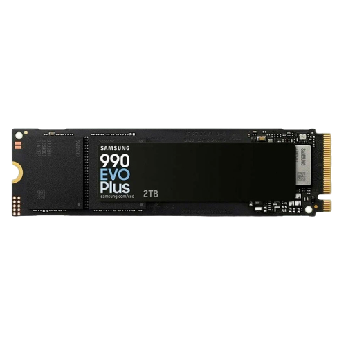Твердотельные накопители/ Samsung SSD 990 Plus, 2000GB, M.2(22x80mm), NVMe 2.0, NVMe 2.0, PCIe 4.0 x4, V-NAND TLC, R/W 7250/6300MB/s, IOPs 1 000 000/1 350 000, DRAM buffer 2000MB, TBW 1200, DWPD 0.3 (12 мес.)