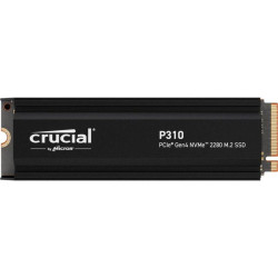 Твердотельный накопитель Crucial P310 1TB PCIe Gen4 NVMe 2280 M.2 SSD with heatsink CT1000P310SSD5