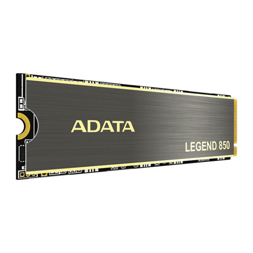 Твердотельный накопитель ADATA SSD LEGEND 850, 1TB, M.2(22x80mm), NVMe 1.4, PCIe 4.0 x4, 3D NAND, R/W 5000/4500MB/s, IOPs 400 000/550 000, TBW 1000, DWPD 0.54, with Heat Sink (5 лет)
