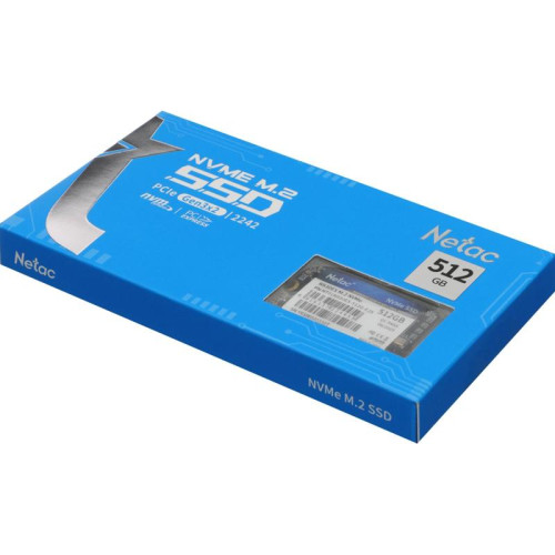 Твердотельный накопитель Netac PCIe 3.0 x2 512GB NT01N930ES-512G-E2X N930ES M.2 2242 [NT01N930ES-512G-E2X]