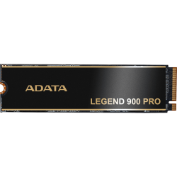 Твердотельный накопитель/ ADATA SSD LEGEND 900 PRO, 4000GB, M.2(22x80mm), NVMe 1.4, PCIe 4.0 x4, 3D NAND, R/W 7400/6500MB/s, IOPs н.д./н.д., TBW 2400, DWPD 0.3 (5 лет)