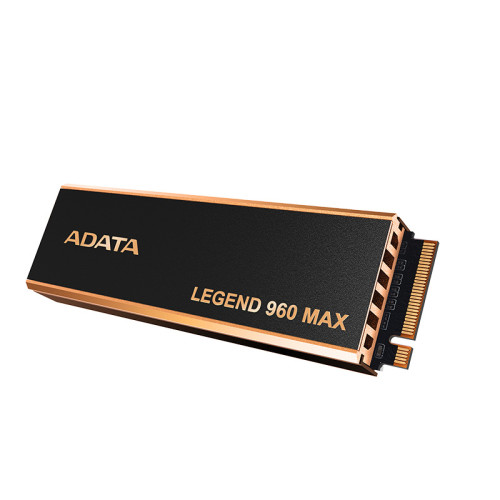 Твердотельный накопитель ADATA SSD LEGEND 960 MAX, 2000GB, M.2(22x80mm), NVMe 1.4, PCIe 4.0 x4, 3D NAND, R/W 7400/6800MB/s, IOPs 750 000/630 000, DRAM buffer 2000MB, TBW 1560, DWPD 0.43, with BIG Heat Spreader (5 лет)
