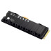 Твердотельный накопитель/ WD SSD Black SN850X, 2000GB, M.2(22x80mm), NVMe, PCIe 4.0 x4, 3D TLC, R/W 7300/6600MB/s, IOPs 1 200 000/1 100 000, DRAM buffer 2048MB, TBW 1200, DWPD 0.3, with Heat Spreader (12 мес.)