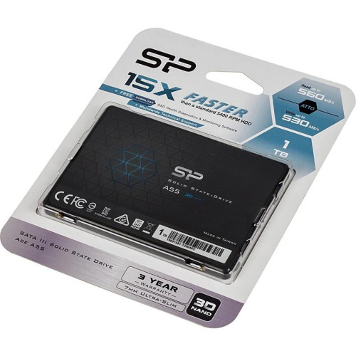 Твердотельный накопитель Silicon Power SATA-III 1TB SP001TBSS3A55S25 Ace A55 2.5