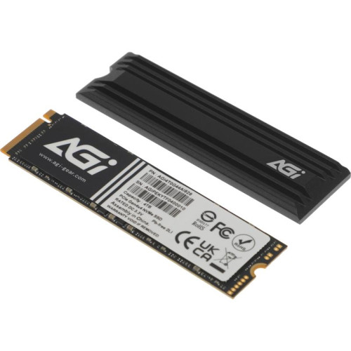 Накопитель SSD AGi PCIe 4.0 x4 4TB AGI4T0G44AI828-CB AI828 M.2 2280
