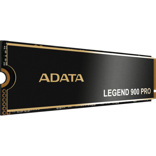 Твердотельный накопитель/ ADATA SSD LEGEND 900 PRO, 4000GB, M.2(22x80mm), NVMe 1.4, PCIe 4.0 x4, 3D NAND, R/W 7400/6500MB/s, IOPs н.д./н.д., TBW 2400, DWPD 0.3 (5 лет)